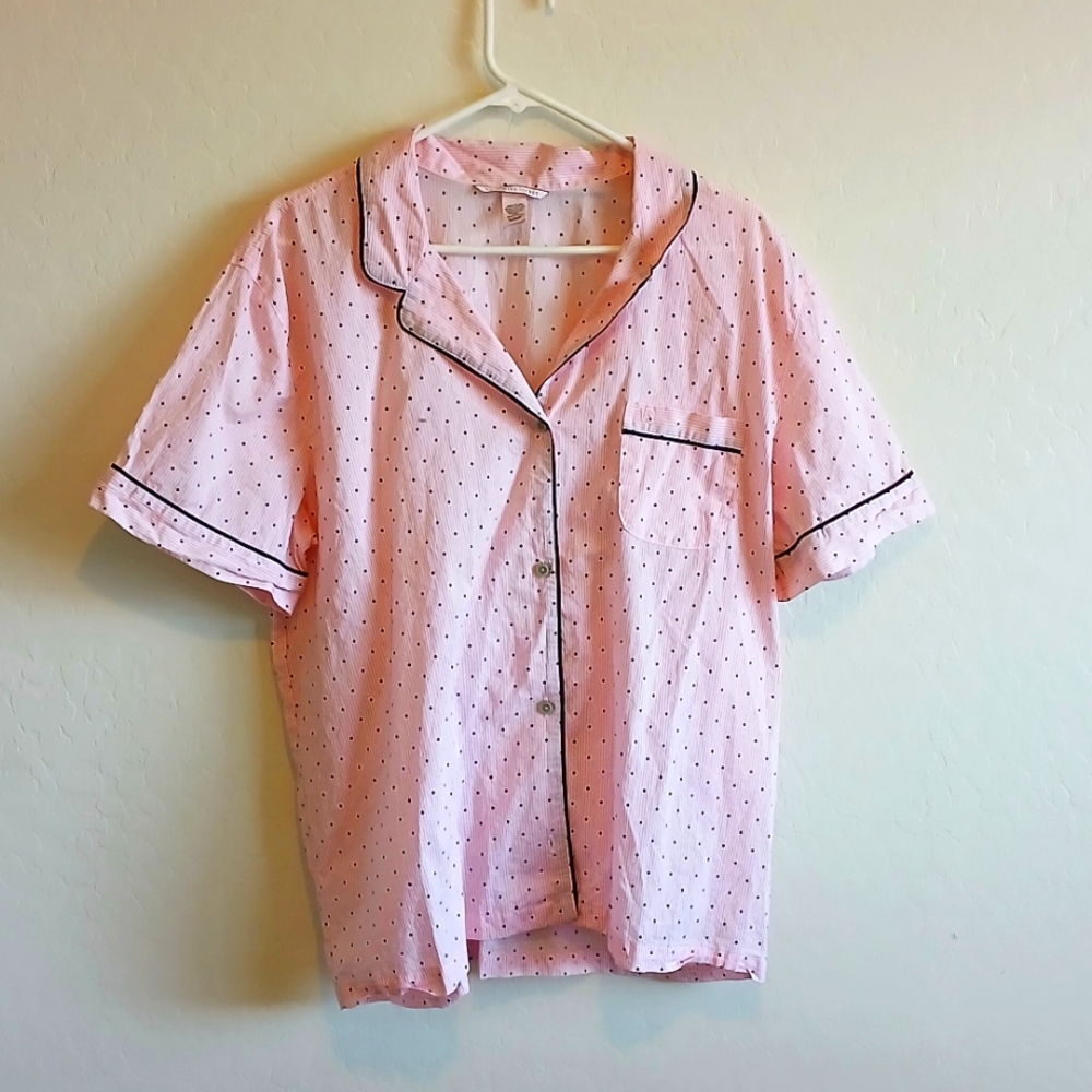 Victoria's Secret Pink Pindot Pajamas
